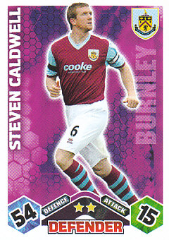 Steven Caldwell Burnley 2009/10 Topps Match Attax #94